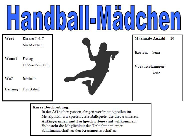 Handball-Maedchen