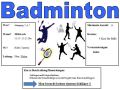 Badminton