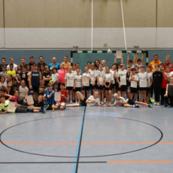 Handballturnier in Jahrgang 5: Die die Mädchen der Sportklasse wurden Stufenmeister