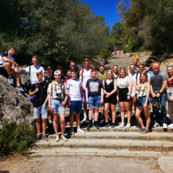 Geographie-Leistungskurs auf Mallorca-Exkursion