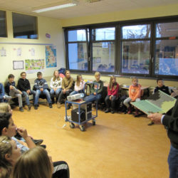 Bundesweiter Vorlesetag auch an der Gesamtschule Marienheide