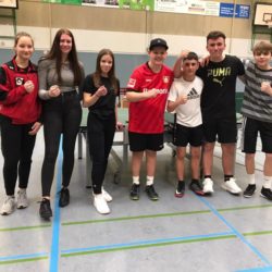 Tischtennisturnier im Jahrgang 9 an der Gesamtschule Marienheide