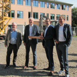 Grundsteinlegung Erweiterungsbau