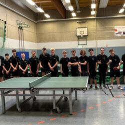Jungen der WK II gewinnen die Tischtennis-Kreismeisterschaft