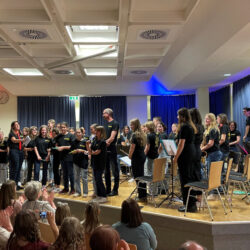 Probephase und Konzert des Schulorchesters