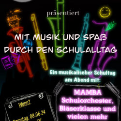 Ein musikalischer Schultag am Abend