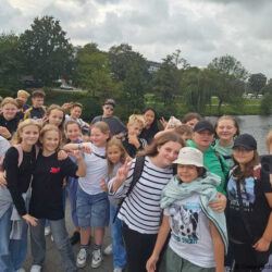 Ein ganzer Jahrgang gemeinsam auf Klassenfahrt in Münster