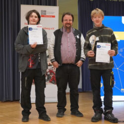 Platz 3 bei den Robo-Games an der GeMa