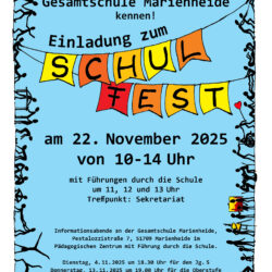 Einladung zum Schulfest