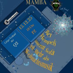Konzert der Schulband MAMBA am 15.12.2025 um 18 Uhr