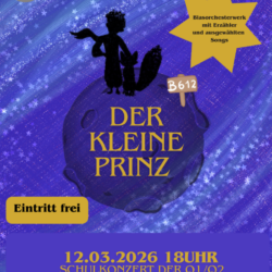 Herzliche Einladung zum Konzert "kleiner Prinz"