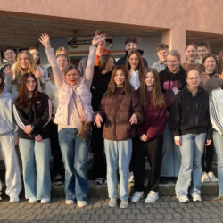 Schülergruppe aus Polen besucht die Gesamtschule Marienheide