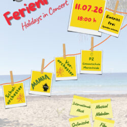„Ferienreif? – Holidays in Concert“ am 11. Juli 2026