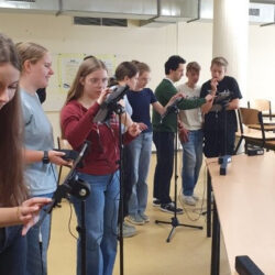 Junior-Professor zu Gast an der Gesamtschule Marienheide