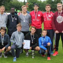 Marienheider Gesamtschüler werden Vizemeister beim Landesentscheid im Leichtathletikwettkampf